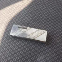 فندک عتیقه اصل کره بدنه نقره لهستانی