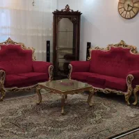 مبلمان هفت نفره، میز عسلی و میز جلو|مبلمان خانگی و میز عسلی|رشت, عینک|دیوار