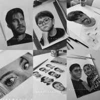 نقاشی سیاه قلم