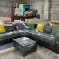 مبلمان ال هفت نفره اماده|مبلمان خانگی و میز عسلی|تهران, شهرک شریفی|دیوار