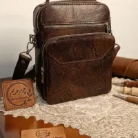 محصولات چرمی طبیعی گاویی دستدوز