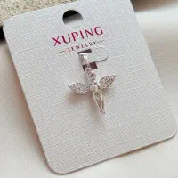 پلاک ژوپینگ فرشته مدل نقره ای