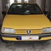 تاکسی پژو 405گردشی تهران دوگانه شرکتی بی رنگ