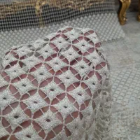 شال پرده گیپور دانتل ترک