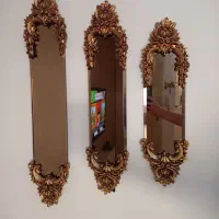 آینه سه تکه ای دکوراتیو