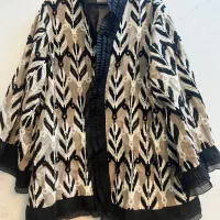 مانتو وشلوار مخمل دوز