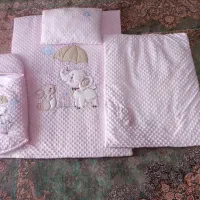 ست خواب نوزاد+ قنداق فرنگی