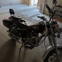 موتور طرح هارلی معاوضه با آیفون|موتورسیکلت|زاهدان, |دیوار