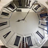 ساعت دیواری آینه ای