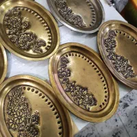 قند پهلو روسی قلم‌زده کمیاب|کلکسیون اشیاء عتیقه|ساری, |دیوار