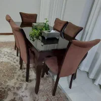 میز نهار خوری ۶ نفره میز چوب|میز و صندلی غذاخوری|کرج, آسیاب برجی|دیوار