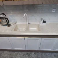 سینک و صفحه کابینت یکپارچه