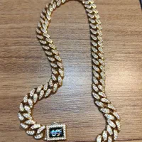 گرنبند استیل نگین دار