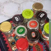 شیشه خالی ترشی تمیز و سالم