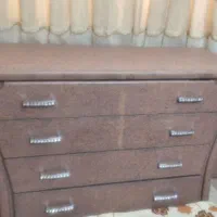 تخت خواب جوانان با پاتختی میز آرایش