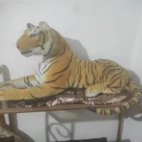 ماکت یاعروسک کلکسیونی ببرخارجی قدیمی