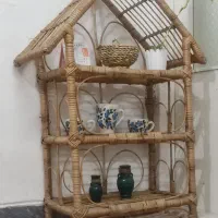 دکوری حصیری ومیزناهارخوری