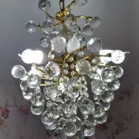 شش شعله تمام کریستال درحد نو