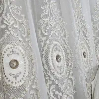 پرده با قیمت فوق العاده در حد نو