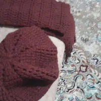 دوعددکلاه شالدار سالم ودرحدنو