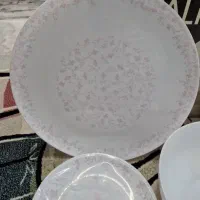 سرویس ۶ نفره ۲۶ پارچه  گلدن اپال آکبند|ظروف سرو و پذیرایی|تبریز, |دیوار