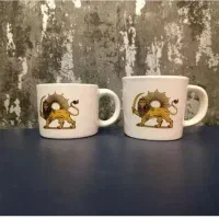 جفت ماگ شیر وخورشید