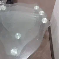 گل میز شیشه ای سه تیکه|مبلمان خانگی و میز عسلی|اهواز, فاز ۱ پادادشهر|دیوار