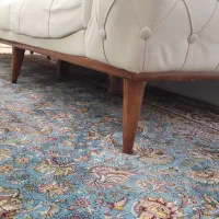 مبل راحتی ۸ نفره همراه یک پاف (جلومبلی)|مبلمان خانگی و میز عسلی|اسلامشهر, مطهری|دیوار