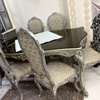 مبلمان استیل ۷ نفره همراه غذاخوری ۶ نفره|مبلمان خانگی و میز عسلی|تهران, آرژانتین|دیوار