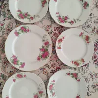 تعداد زیادی بشقاب آنتیک قدیمی|کلکسیون اشیاء عتیقه|ملایر, |دیوار