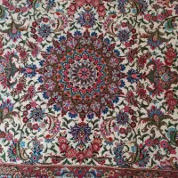 فرش دستبافت طرح زیبای شاه عباسی اصفهان