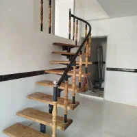 اجرایی پله آهنی و چوبی|مصالح و تجهیزات ساختمان|رشت, رودباری|دیوار