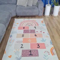 فرش‌چاپی اتاق کودک در ابعاد و طرح‌های مختلف|فرش|کرج, کوی امامیه|دیوار