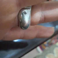 انگشتر دست ساز جباری نقره 65 گرمی یاقوت سرخ|جواهرات|سلماس, |دیوار