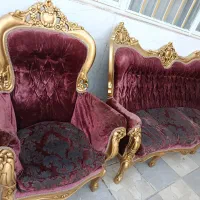 مبلمان سلطنتی 7 نفره فقط 6/500|مبلمان خانگی و میز عسلی|نیشابور, فردوسی جنوبی|دیوار