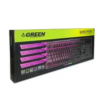 کیبورد گیمینگ گرین مدل GK601-RGB با نورپردازی RGB|قطعات و لوازم جانبی رایانه|قائم‌شهر, |دیوار