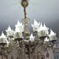 لوستر برنز ۸شاخه ۱۶شعله