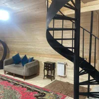 کلبه چوبی|اجارهٔ کوتاه‌مدت ویلا و باغ|رشت, توشیبا|دیوار