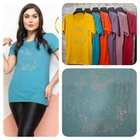 کارخونه تولیدی تیشرت زنانه ویسکوز -عمده