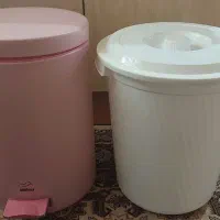 سطل زباله استیل وسطل برنج