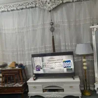 پرده پذیرایی‌ده متر تور وساتن زیرش