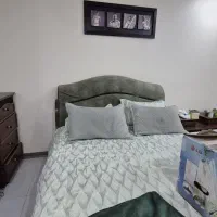 تخت دو نفره با سرویس کامل تشک ریا