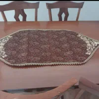 رومیزی و قاب ملیله کار دست|پرده، رانر، رومیزی|خمینی‌شهر, |دیوار