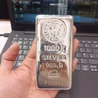 اصالت شمش نقره ۱۰۰۰ گرمی ندیر ترک با ضمانت قیمت