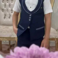 پیراهن جلیقه و شلوار پسرانه وپاپیون