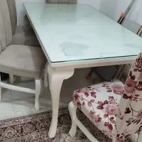 میز ناهار خوری ۶ نفره|میز و صندلی غذاخوری|کیش, |دیوار