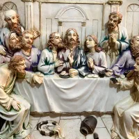 تابلو فرش و تابلو شام اخر