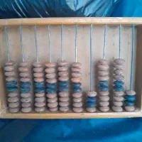 چرتکه،قدیمی،عتیقه|کلکسیون اشیاء عتیقه|لاهیجان, کوی خزر|دیوار