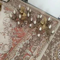 لوستر برنز ۵شاخه زیر قیمت بازار|لوستر و چراغ آویز|کرج, شهرک فرهنگیان|دیوار