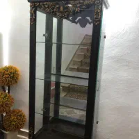 بوفه،ویترین ظروف آینه دار ۴ طبقه